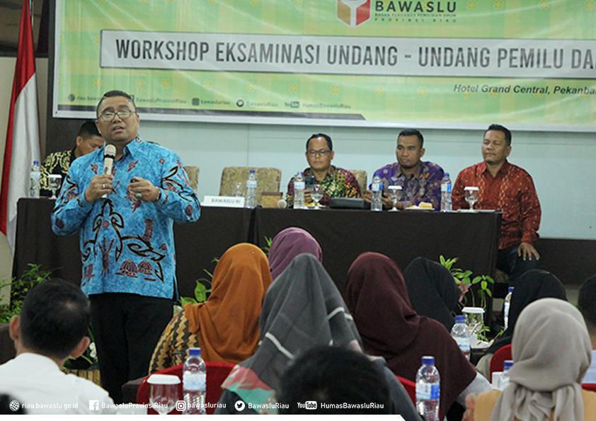 Hadapi Pilkada Serentak 2020, Bawaslu Riau Siapkan Program Masuk Desa