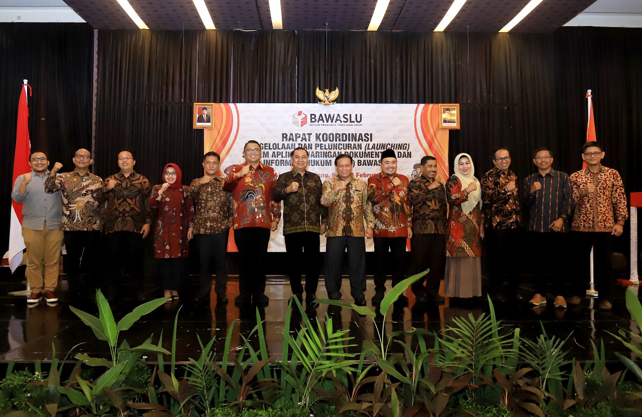 Bawaslu RI Luncurkan Aplikasi JDIH, Fritz: "Bawaslu Siap Menjadi Badan Publik yang Informatif, Terbuka, dan Visioner,"