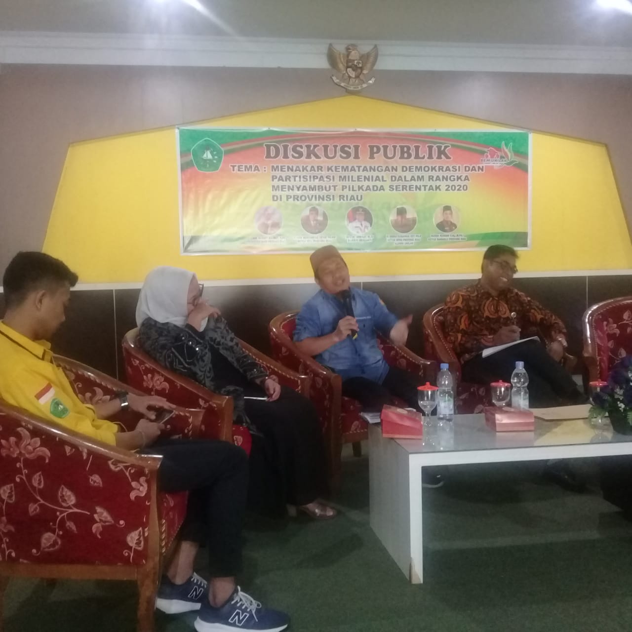 Amiruddin Sijaya Ajak Mahasiswa Kaum Milenial Mengawal Proses Demokrasi