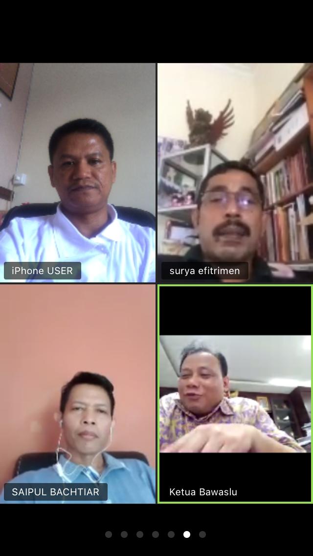 Bawaslu Riau Awasi Penundaan Tahapan Pilkada 2020