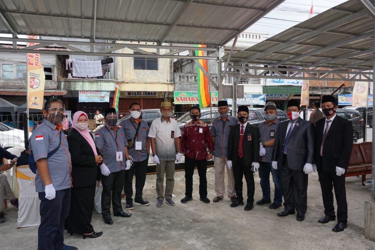 Hasan Supervisi Pendaftaran Calon Bupati dan Wakil Bupati Rokan Hulu