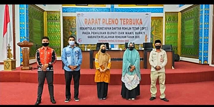 Bawaslu Riau lakukan supervisi penetapan DPT Pelalawan dan Siak