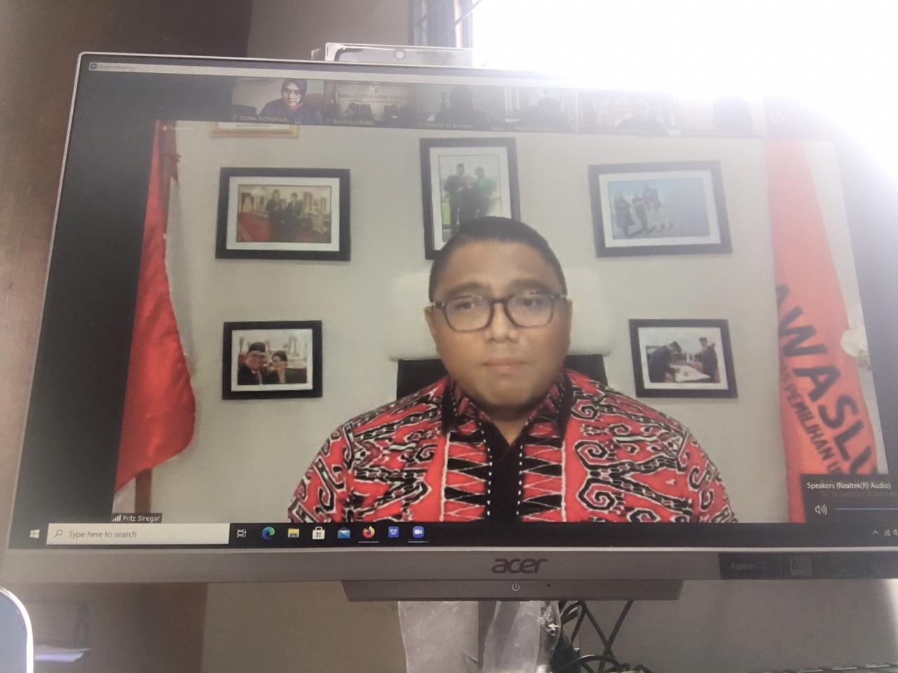 Tenaga Ahli Bawaslu RI Sampaikan 4 Prinsip Keterbukaan Informasi Publik