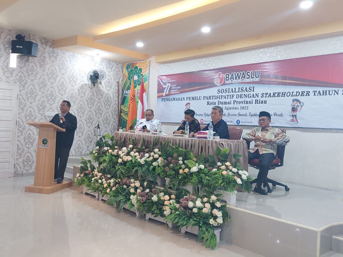 Tingkatkan Pengawasan Partisipatif, Bawaslu Sosialisasi Bersama Stakeholder Di Dumai