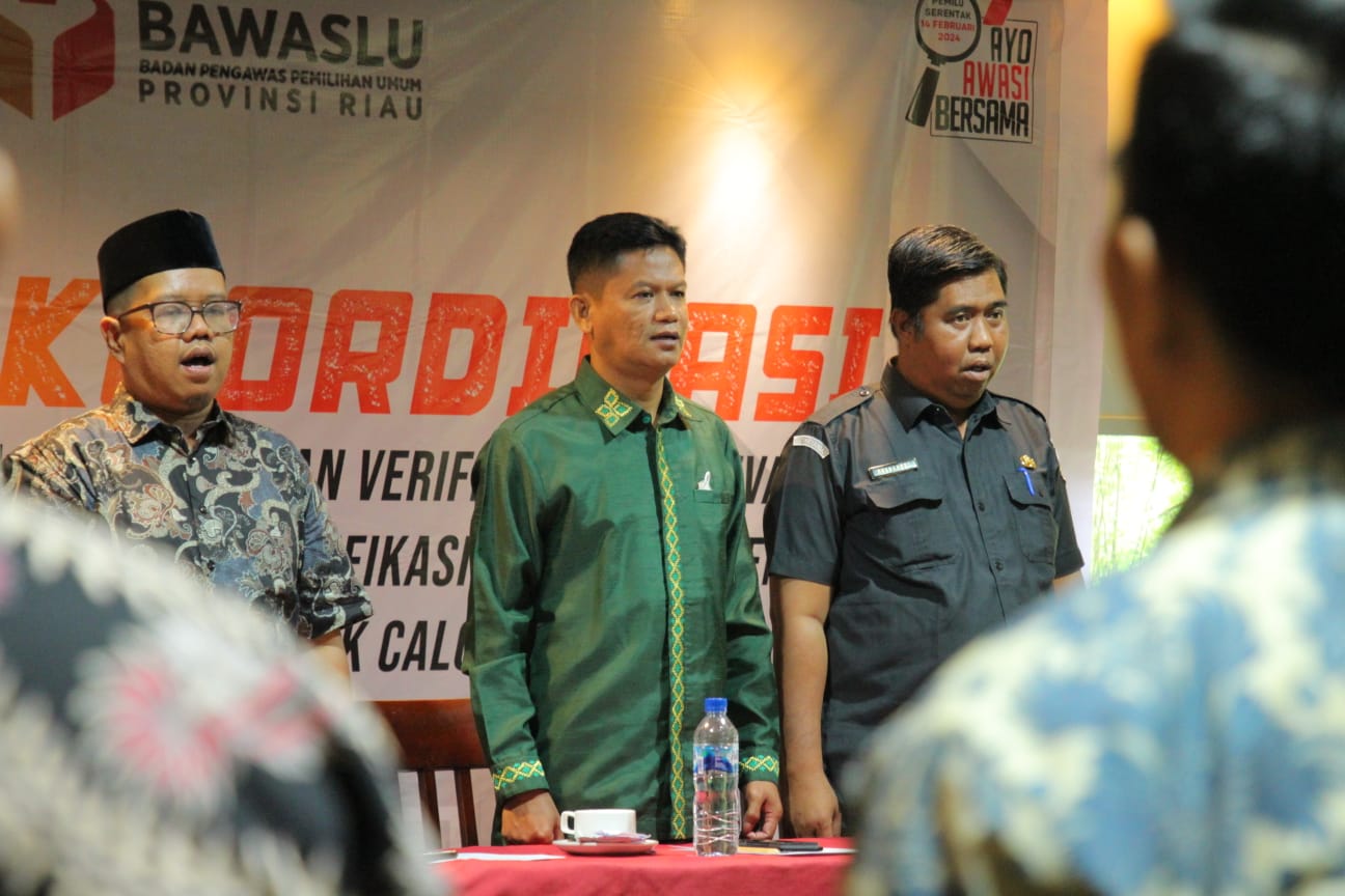 Bawaslu se-Provinsi Riau Paparkan Hasil Pengawasan Verifikasi Faktual, Begini Hasilnya
