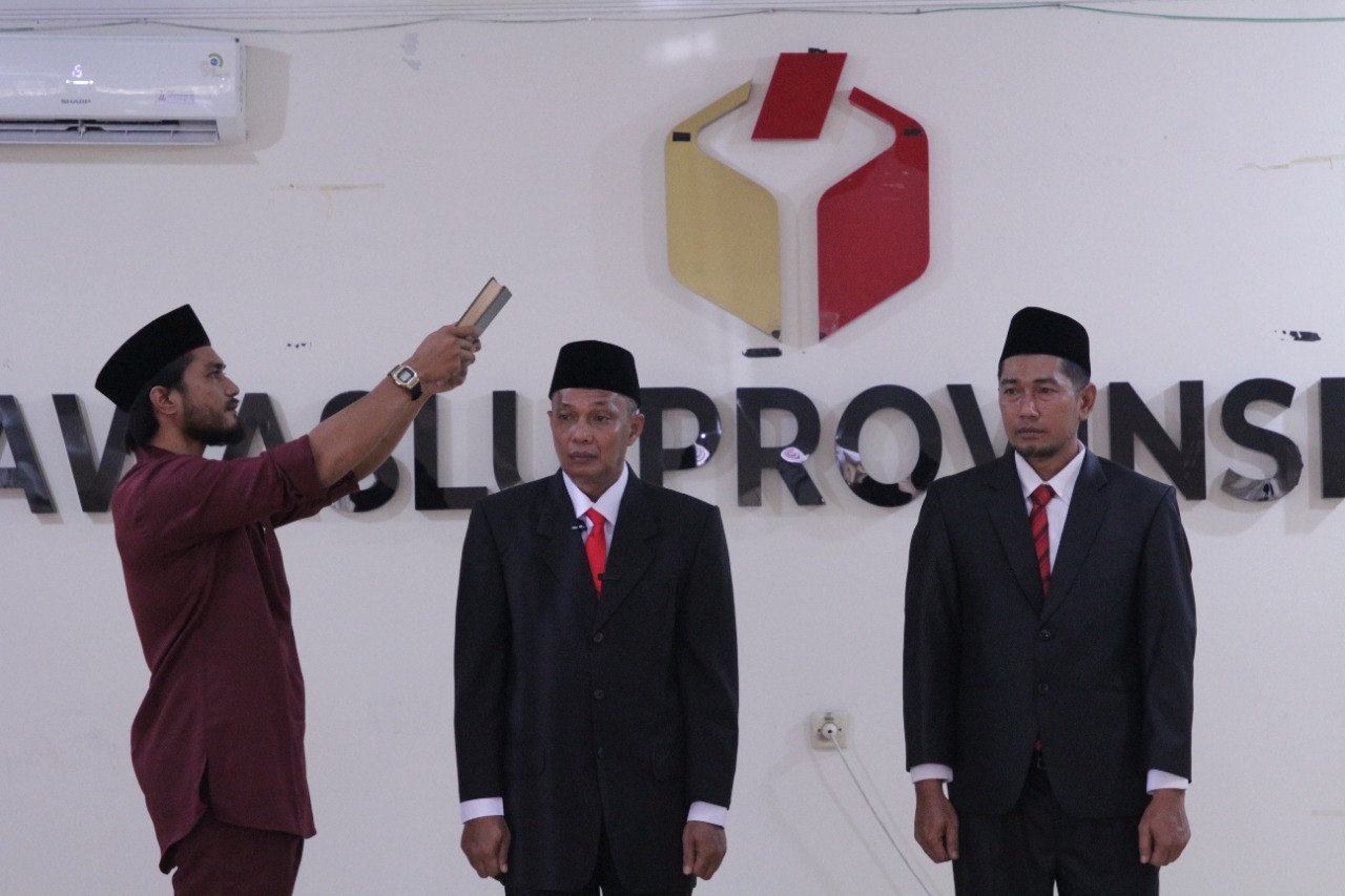 Alnofrizal: Selamat Bertugas Kepada Anggota Bawaslu Provinsi Riau dan Anggota Bawaslu Kabupaten Pelalawan Yang Baru Dilantik