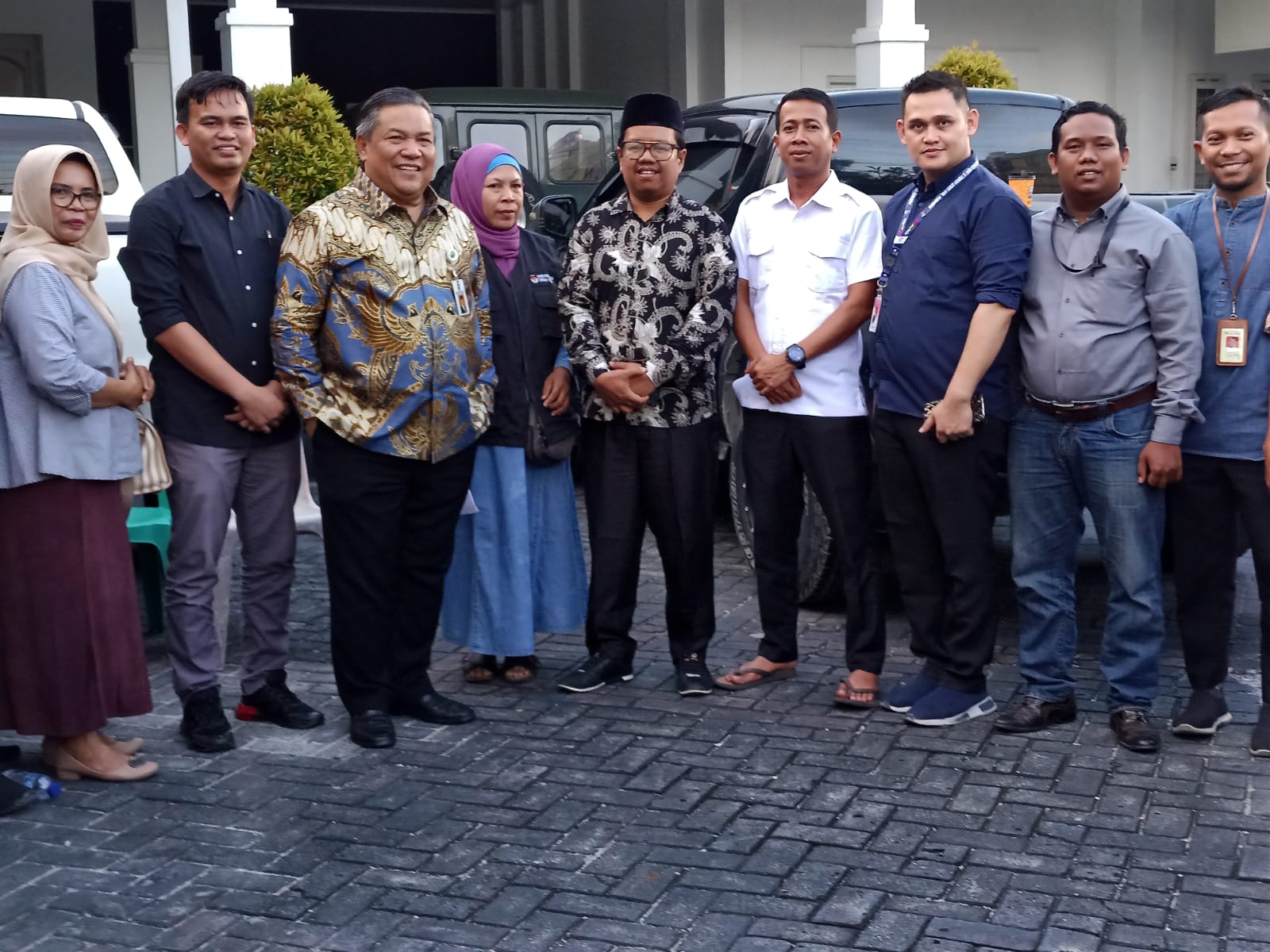 Ketua Bawaslu Riau Monitoring Pengawasan Coklit di Kediaman Sekdaprov Riau