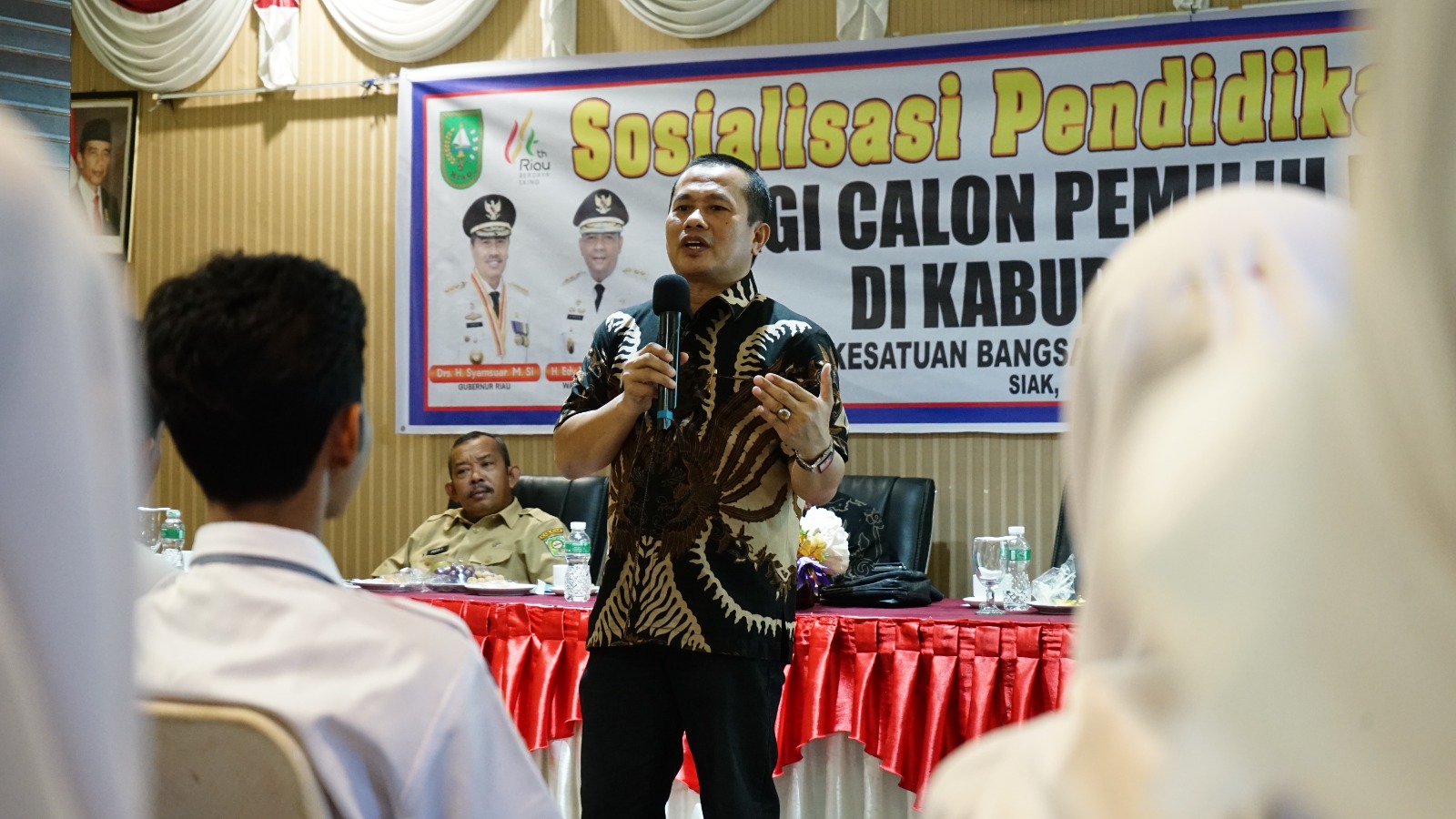 Amir Berikan Pendidikan Politik Bagi Pemilih Pemula Agar Menjadi Pemilih Yang Cerdas
