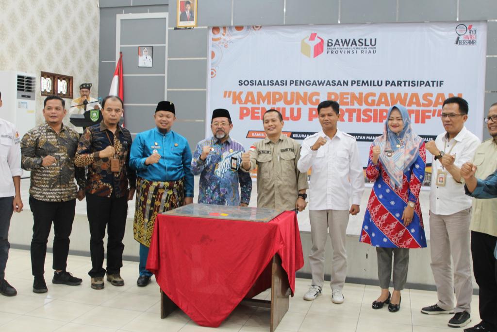 Kampung Pengawasan Pemilu Partisipatif Diresmikan