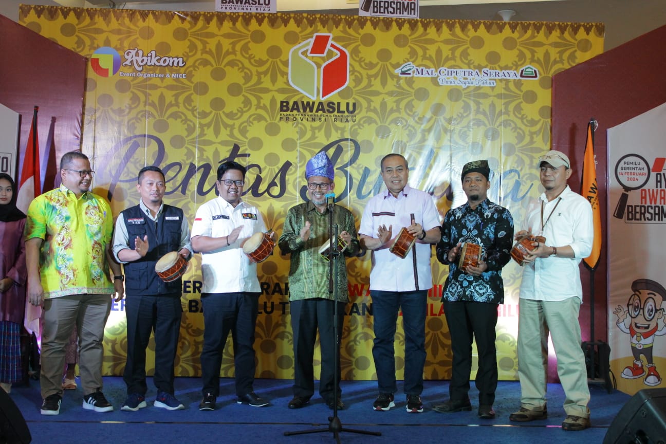 Bawaslu Riau Sukses Menggelar Pentas Budaya Pengawasan Pemilu Partisipatif