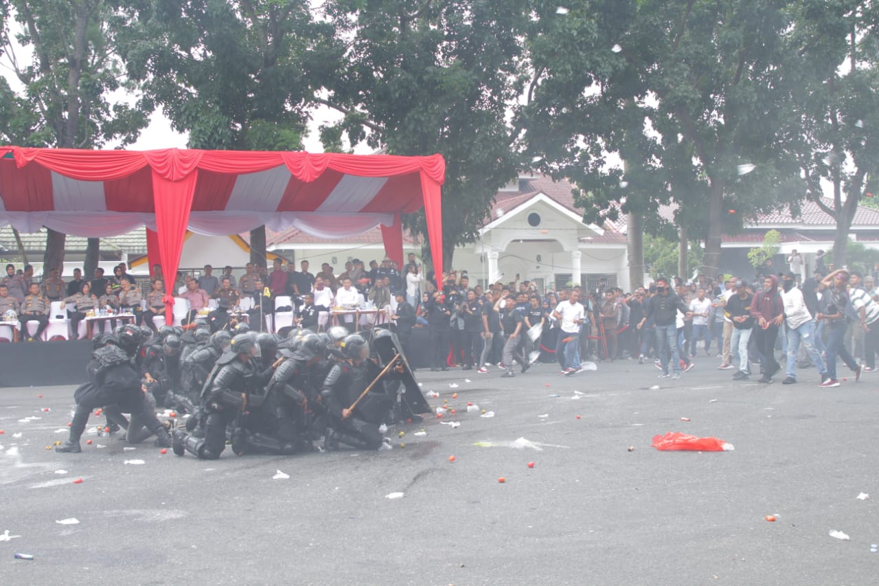 Bawaslu Riau Ikuti Operasi Mantap Brata Lancang Kuning, Pengamanan Tahapan Pemilu