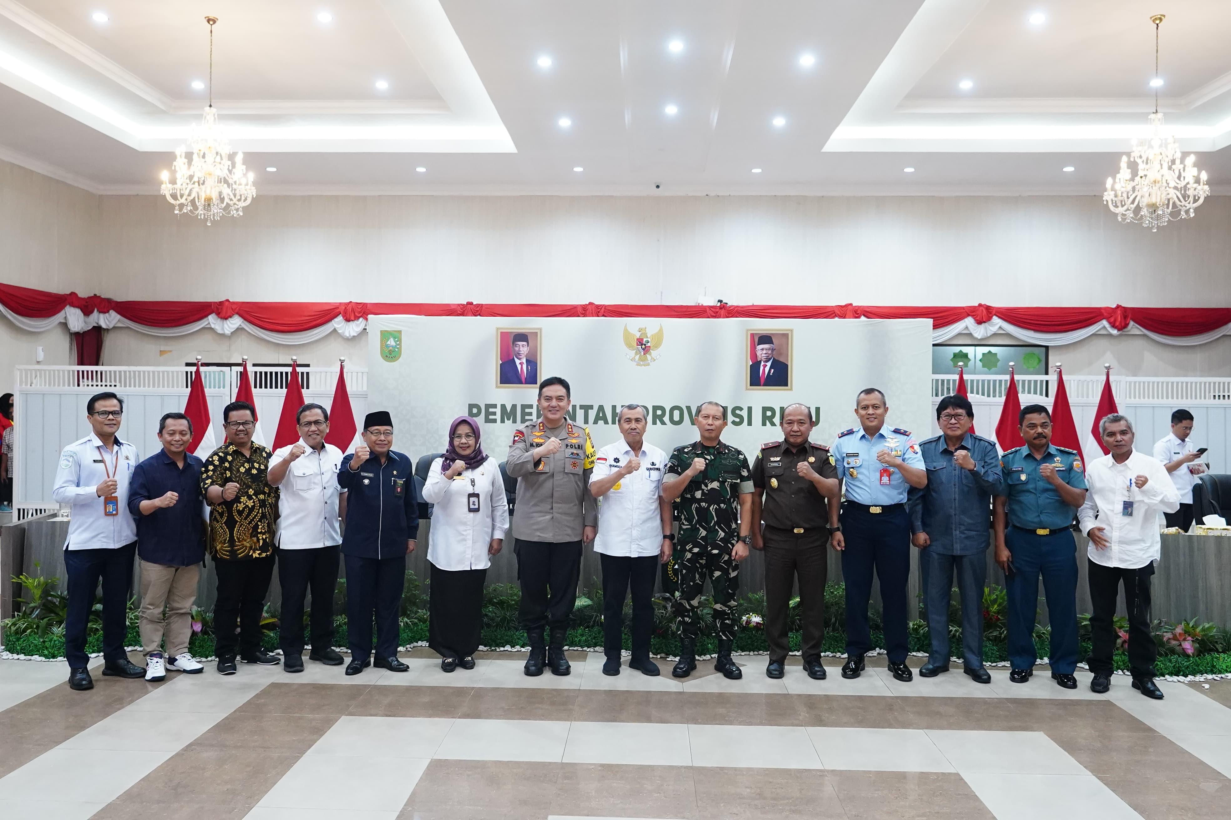 Rakor Forkompinda, Alnof Harapkan Kolaborasi Kesiapan Pemilu Serentak Tahun 2024