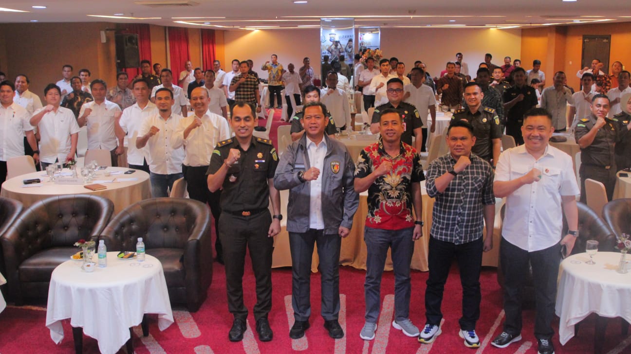 Bawaslu Provinsi Riau bersama Kejaksaan Tinggi Riau dan Kepolisian Daerah Riau gelar Rapat Koordinasi Sentra Gakkumdu se-Provinsi Riau