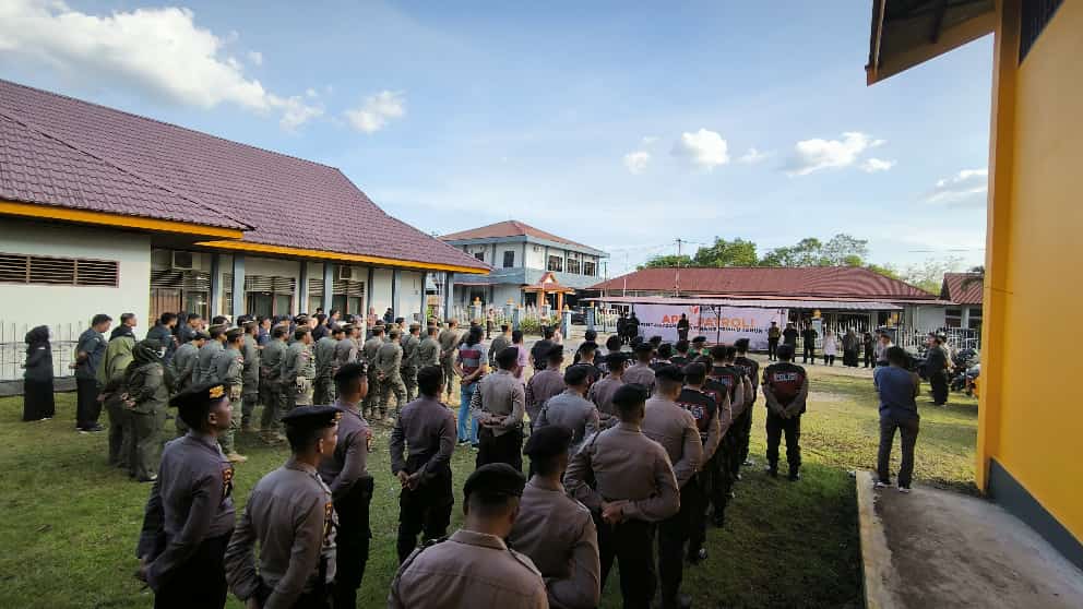 Bawaslu Riau Gelar Apel Patroli Pengawasan Masa Tenang Pemilu Tahun 2024