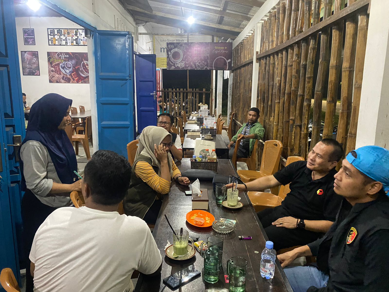 Tinjau Warung Pengawasan, Amir Sampaikan Bawaslu Berada ditengah Masyarakat