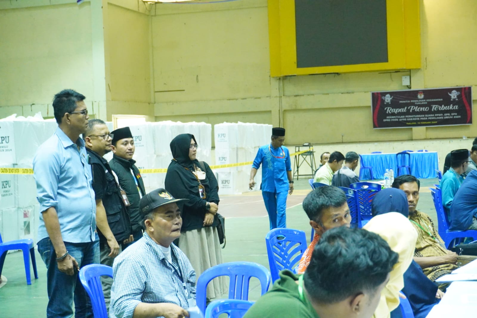 Lakukan Monitoring Pengawasan Rekapitulasi Suara Tingkat Kecamatan, Anderson Minta Jajaran Awasi Secara Melekat