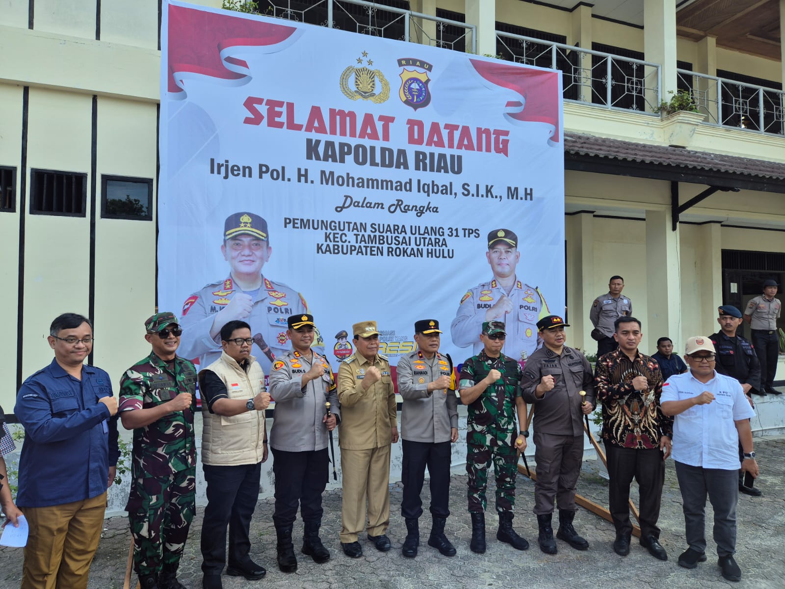 Ketua Bawaslu Riau Apresiasi Polda Riau dan Korem 031/Wirabima yang Amankan PSU