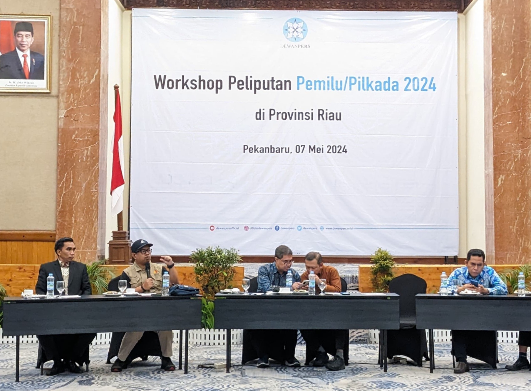 Perkuat Hubungan Dengan Media, Bawaslu Hadiri Workshop Peliputan Pemilu dan Pilkada 2024
