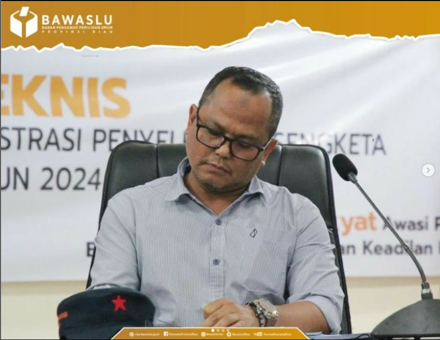 Persiapan Pemilu Tahun 2024, Bawaslu Riau Simulasikan Penerimaan Permohonan Sengketa