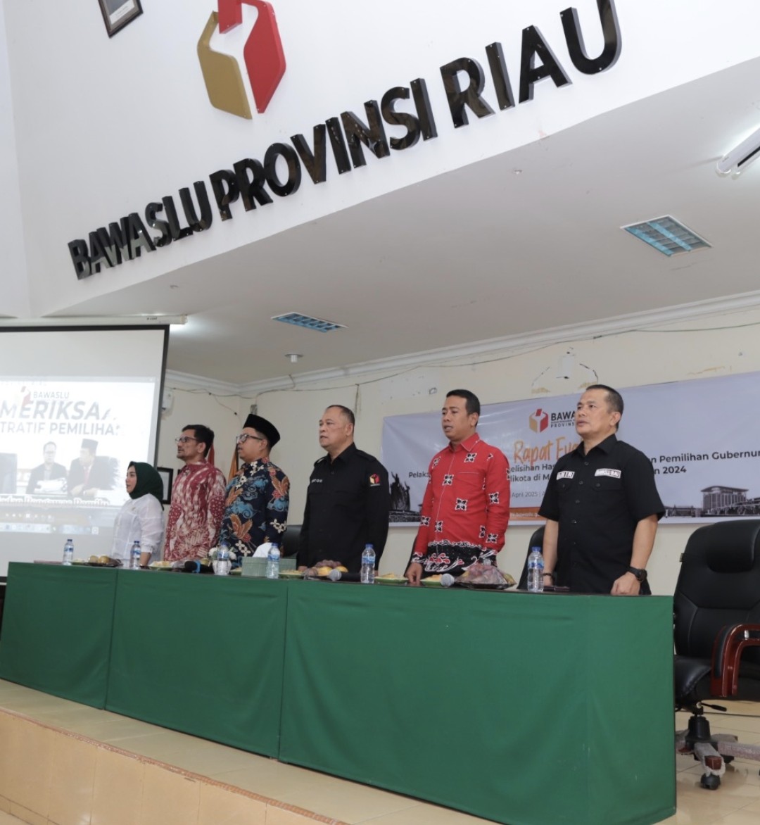 Pastikan kesiapan Bawaslu Riau menghadapi sidang di MK pasca PSU, Totok "terus Lakukan kerja penguatan Demokrasi"