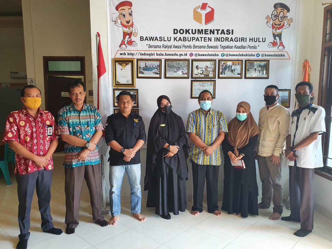 Bawaslu Riau lakukan monitoring ke PPID Bawaslu Inhu