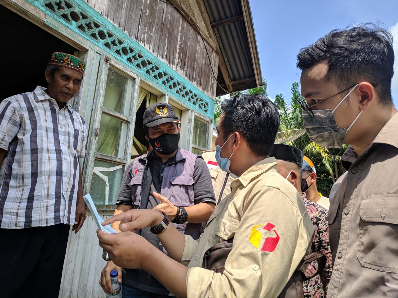 Pastikan Pelaksanaan Coklit Sesuai Aturan, Amirruddin Sijaya Turun Langsung ke Desa Sintong