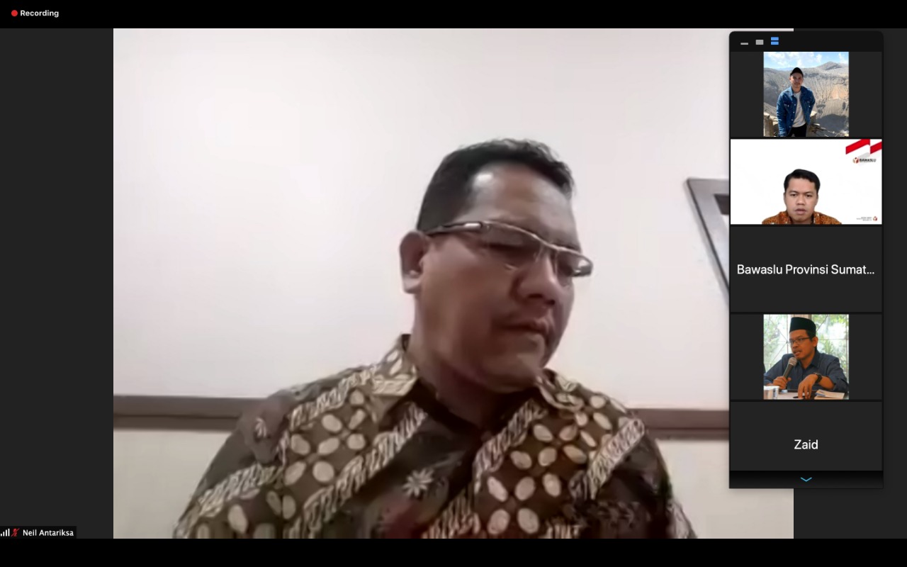 Koordinasi Antar Divisi Di Pengawas Pemilu Setiap Tingkatan Harus Semakin Dikuatkan