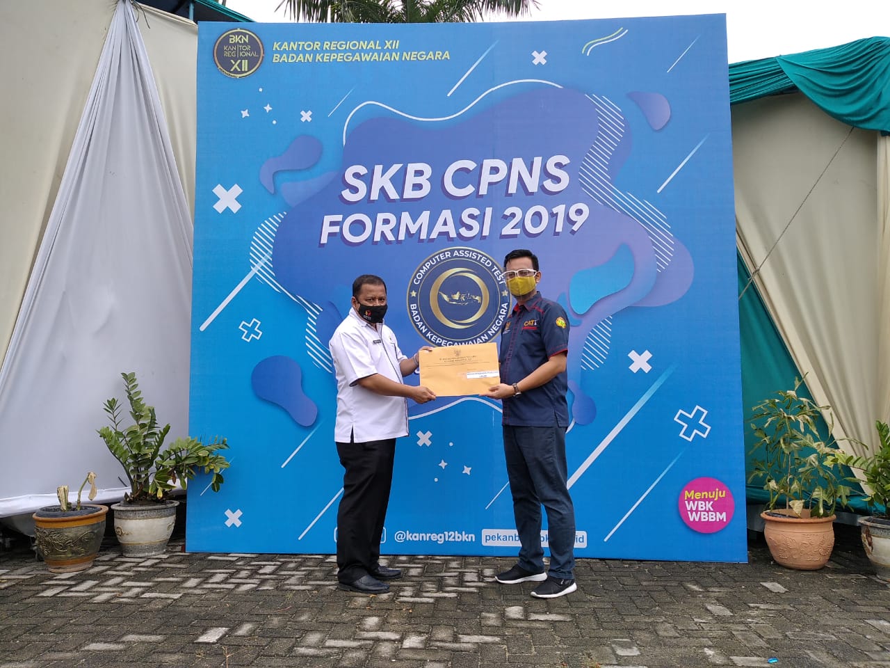 Pimpinan Bawaslu Riau Tinjau Langsung Lokasi SKB