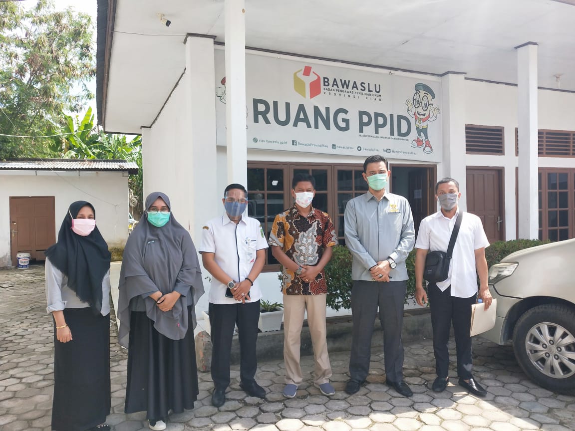 KI Riau Kunjungi Bawaslu Riau, Ini Agendanya