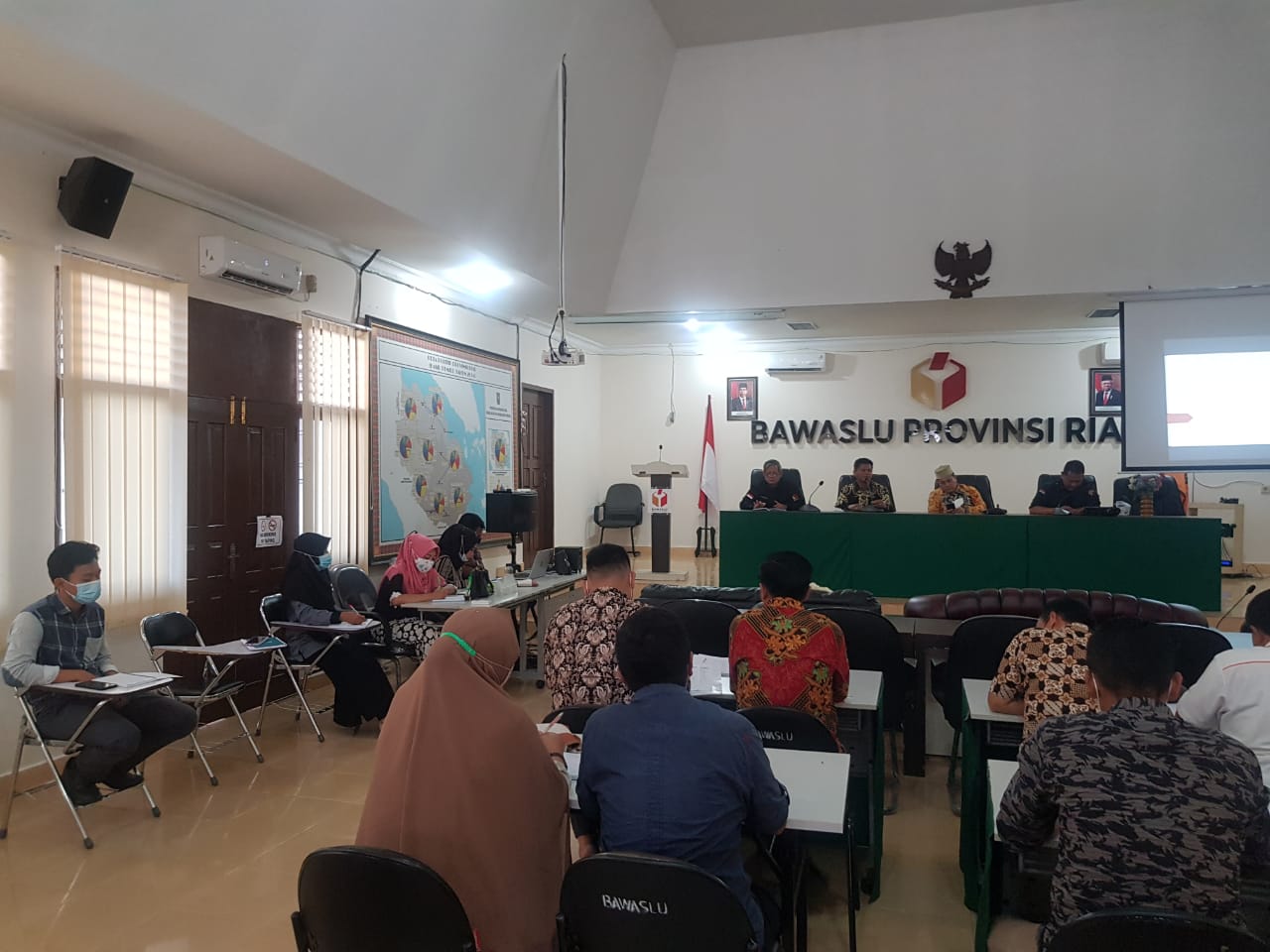 Bawaslu Provinsi Riau Laksanakan Rakernis Pusat Pendidikan Pengawasan Pemilu Partisipatif