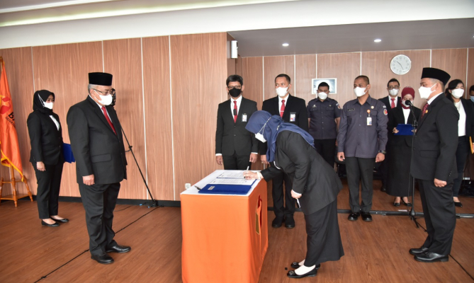 Sempat Dua Tahun Terjadi Kekosongan, Akhirnya Jabatan Kabag Pengawasan Pemilu Terisi