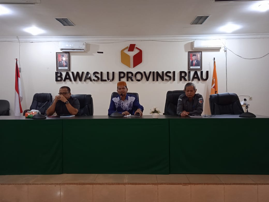 Bawaslu Riau Targetkan Tingkat Kepatuhan LHKPN Tahun 2021 Sebesar 100% dan Tepat Waktu