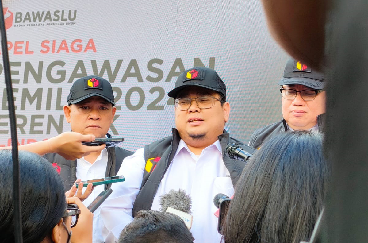 Ayo Awasi Bersama! Bawaslu RI mengadakan Apel Siaga Pengawasan Pemilu Serentak Tahun 2024