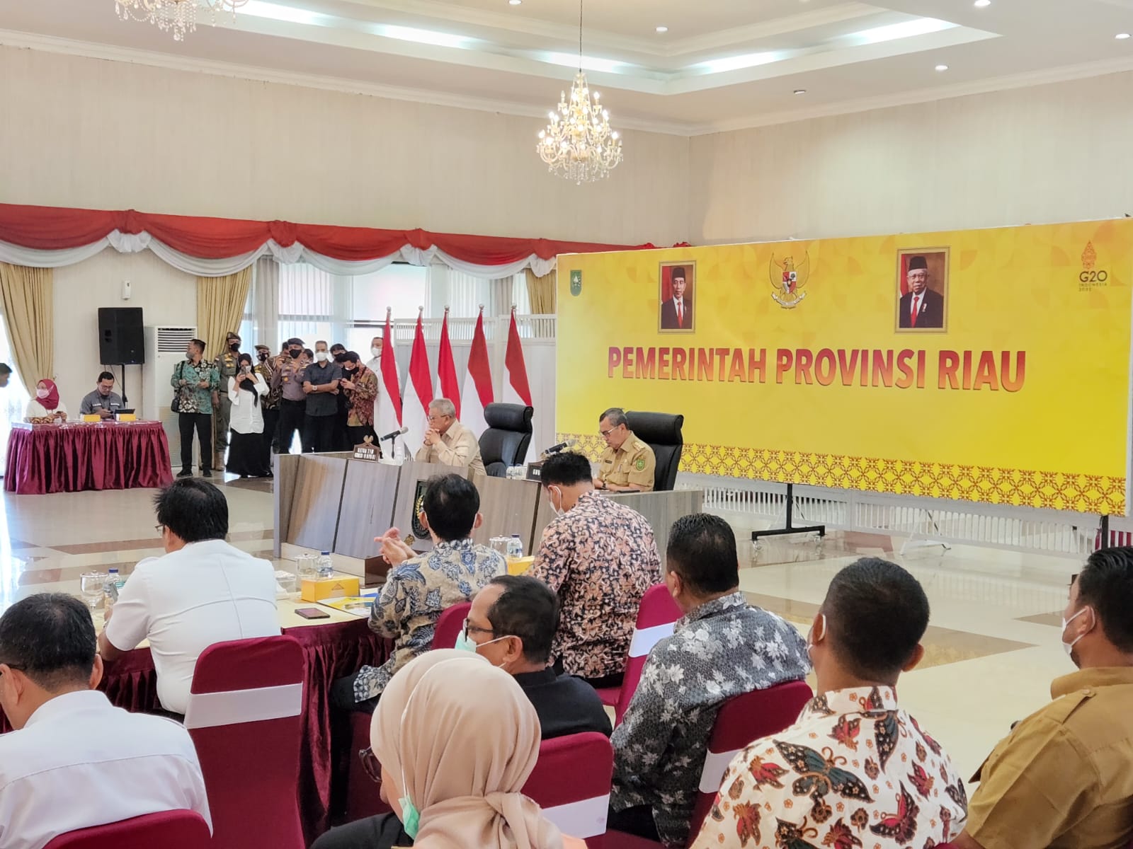 Bawaslu Riau Hadiri Reses Komisi II DPR RI