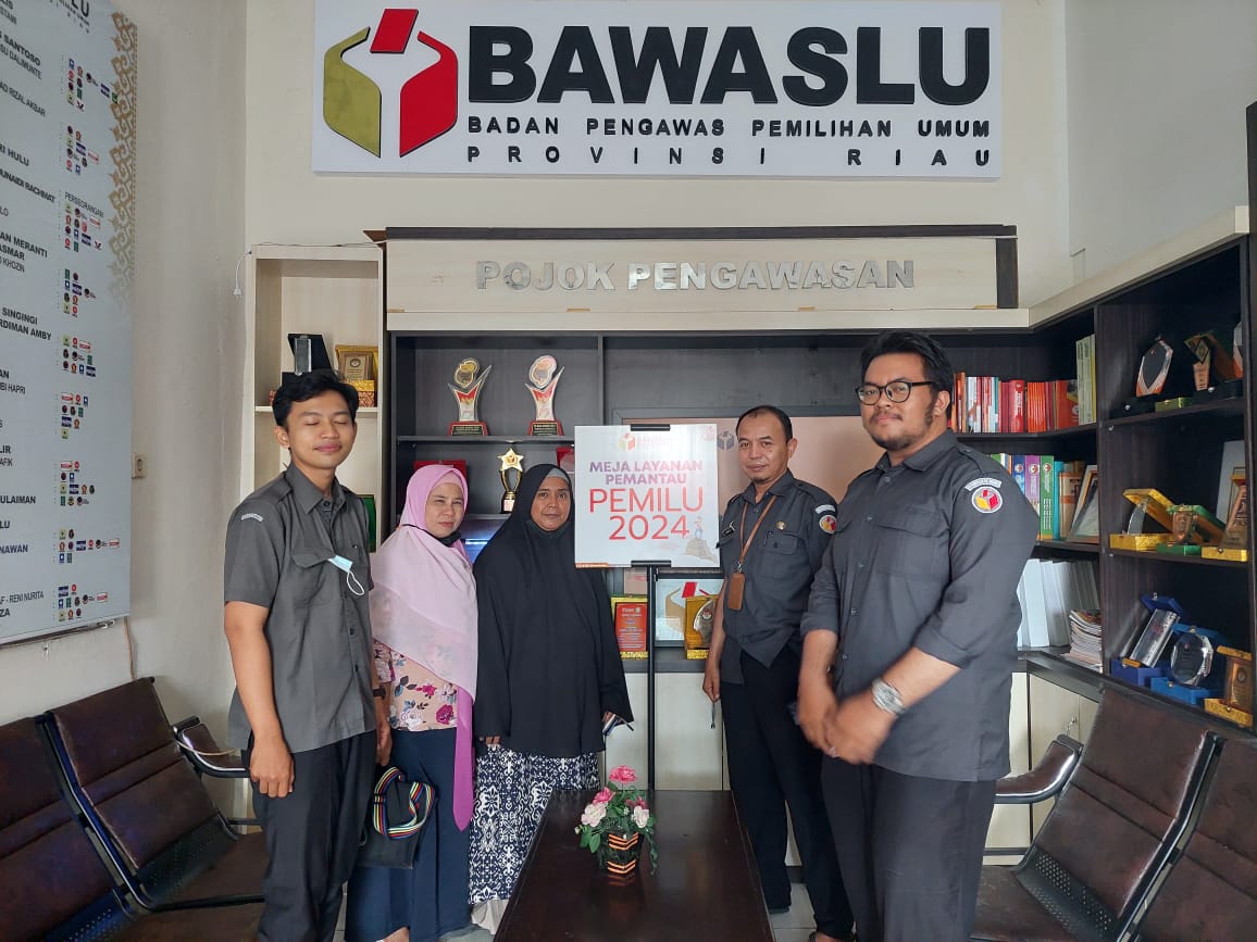Bawaslu Riau Terima Kunjungan Himpunan Disabilitas Muhammadiyah Riau