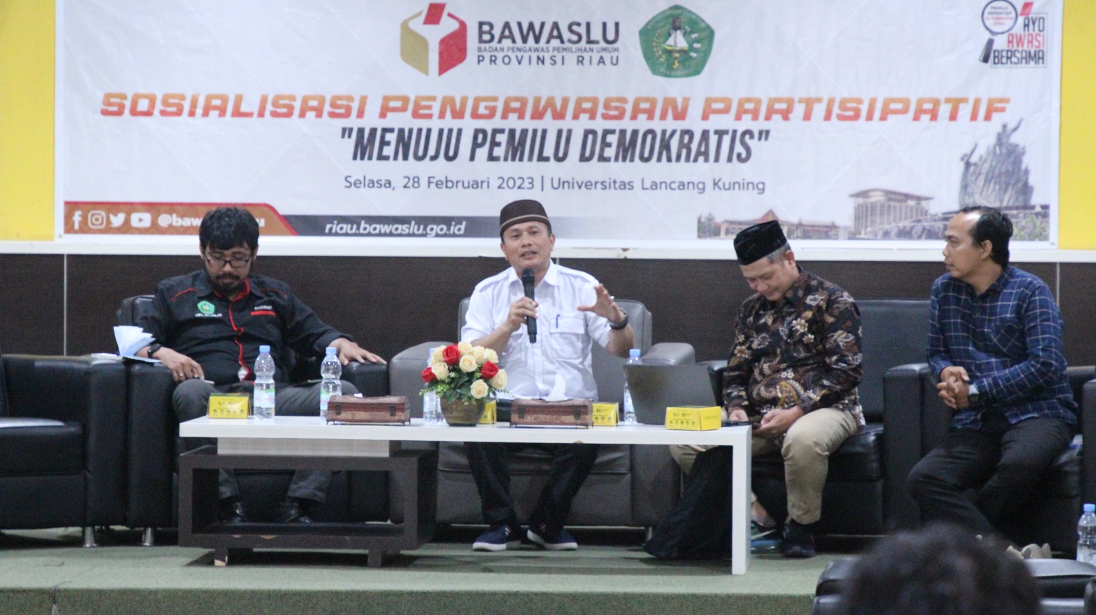 Amiruddin: Sosialisasi Pengawasan Partisipatif Diharap Melahirkan Pemilih Yang Cerdas dan Partisipatif
