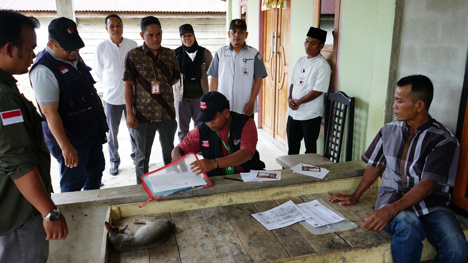 Anderson Pastikan Jajaran Pengawas Pemilu di Rokan Hulu Lakukan Pengawasan Pelaksanaan Coklit