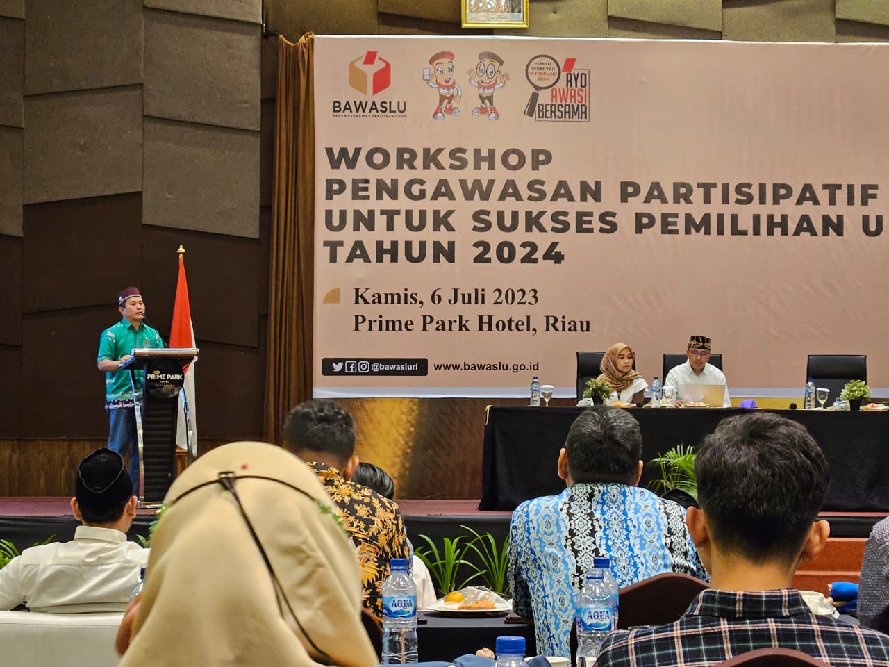 Untuk Sukseskan Pemilu 2024, Bawaslu Mengadakan Workshop Pengawasan Partisipatif
