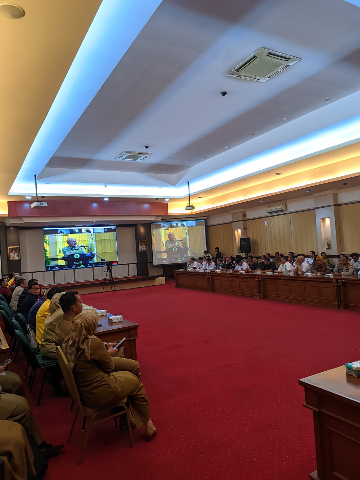 Komisi Informasi Launching E-Monev, Bawaslu Riau Siap Ikuti Tahapan Penilaian