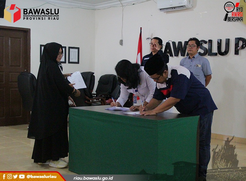 Tingkatkan Publikasi Kepemiluan, Bawaslu Riau Kerjasama Dengan Media