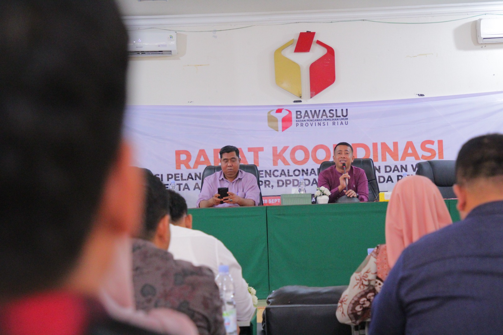 Bawaslu Riau Bahas Potensi Pelanggaran dan Penanganan Pelanggaran Pencalonan Pemilu 2024