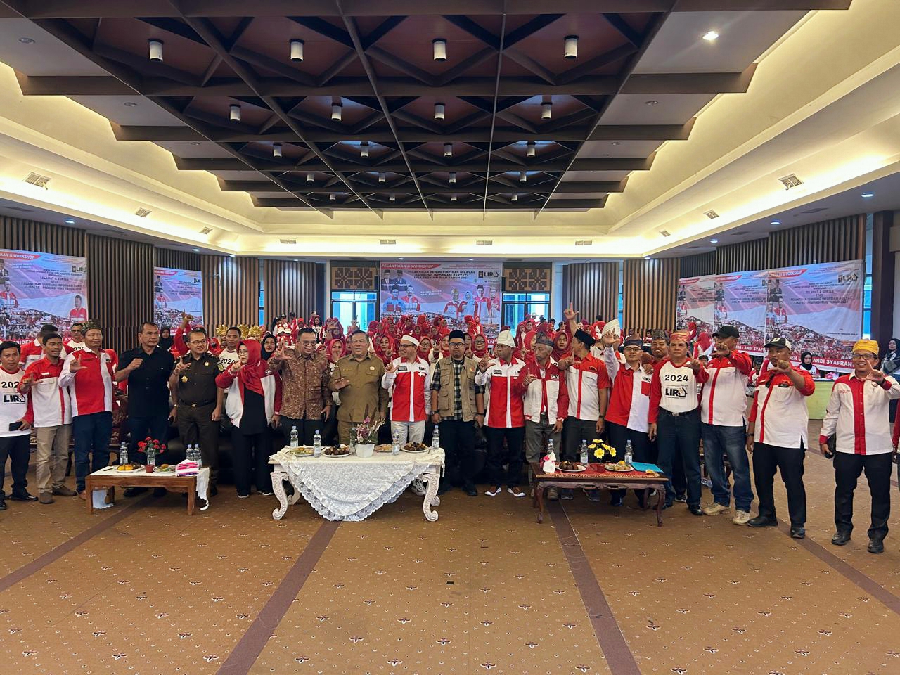 Alnofrizal Hadiri Pelantikan LIRA se-Riau