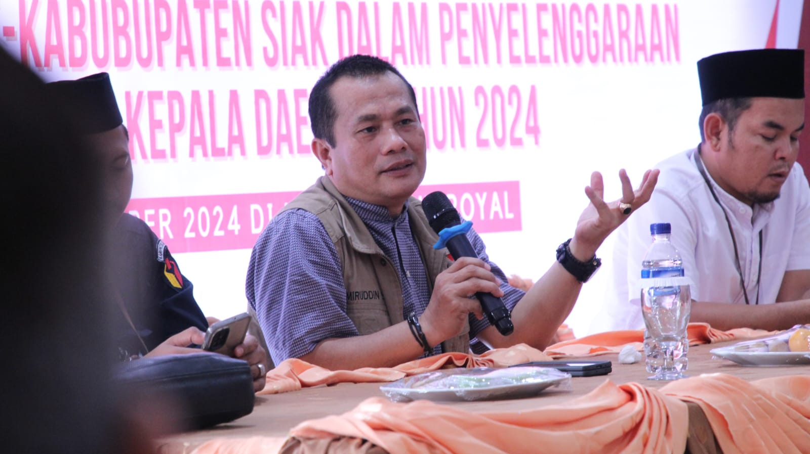 Amiruddin Apresiasi Bawaslu Siak Dalam Kegiatan Deklarasi Netralitas Kepala Desa