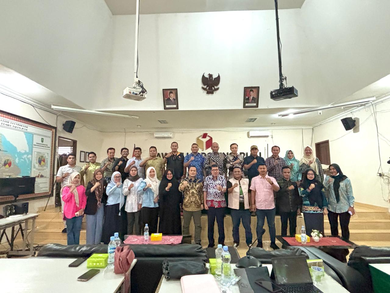 Bawaslu Riau Gelar Rapat Koordinasi Pembentukan Gugus Tugas Pengawasan Iklan Kampanye