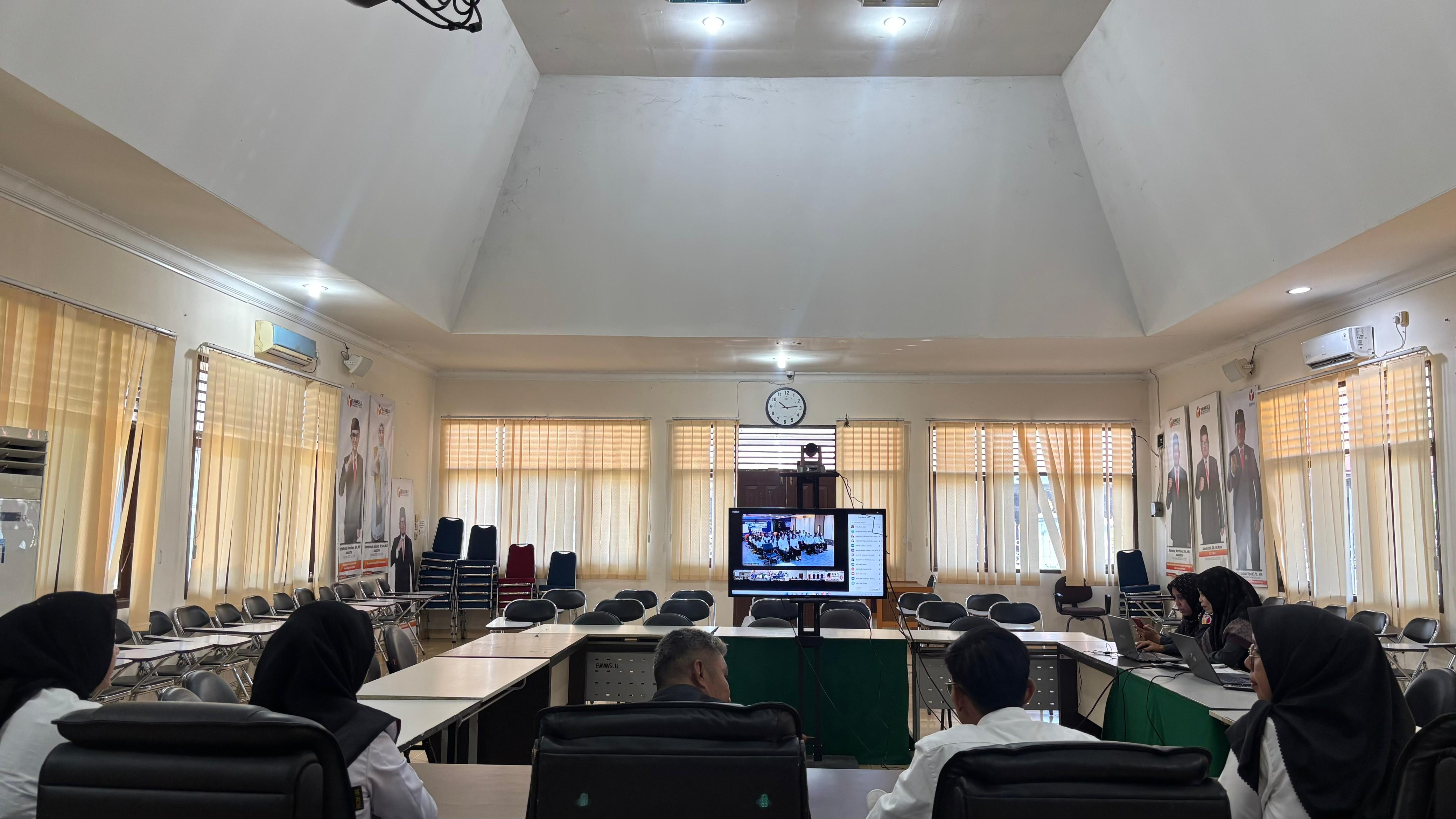 Bawaslu Riau Ikuti Kegiatan Pengarahan CPNS Bawaslu Tahun Anggaran 2024