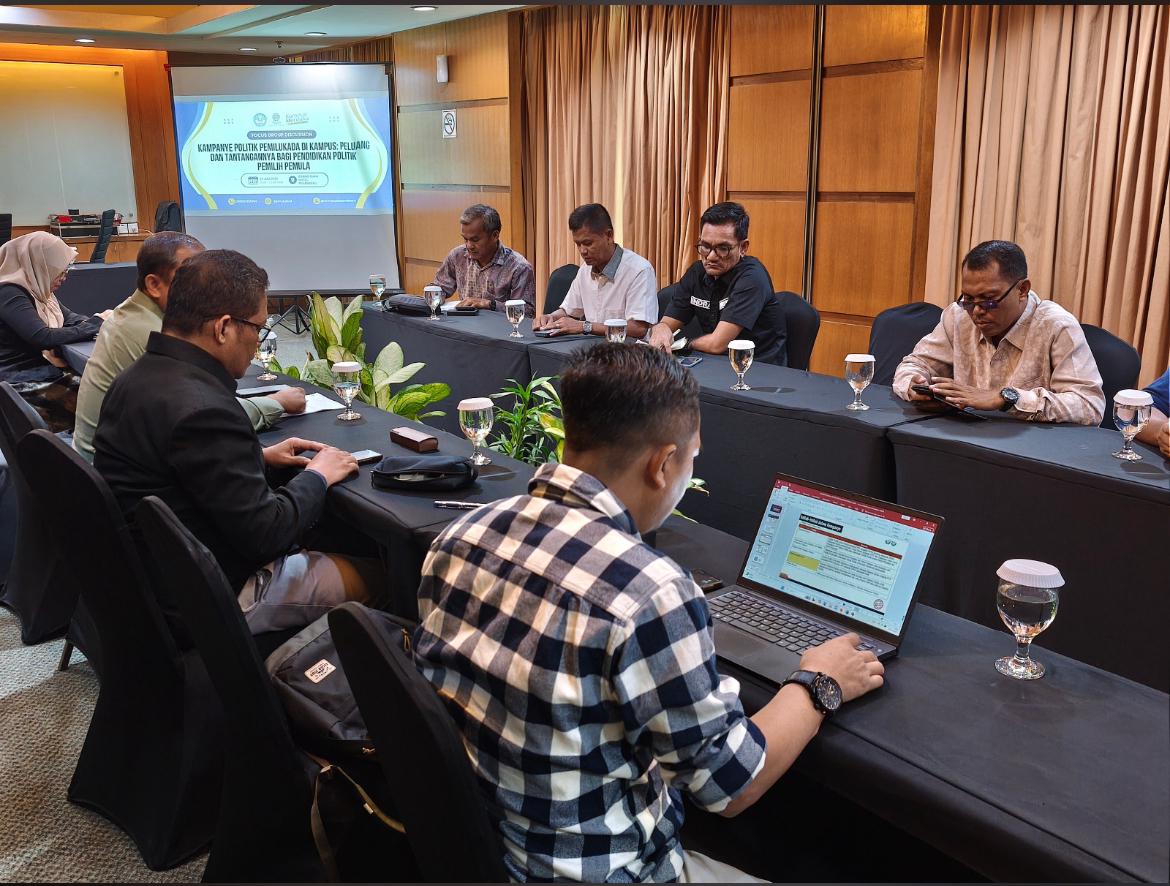 Bahas Peluang dan Tantangan Bagi Pendidikan Politik Pemilih Pemula, Indra: Kampanye Boleh di Kampus, Tapi Kenapa Tidak Ada Kampanye di Kampus ?