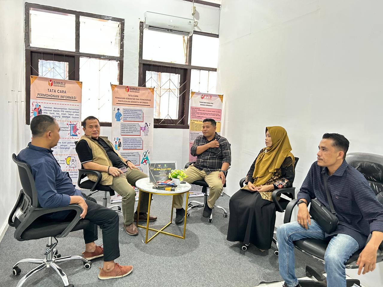 Amir Pantau Langsung Penyusunan DIP 2025 di Bawaslu Kabupaten Bengkalis