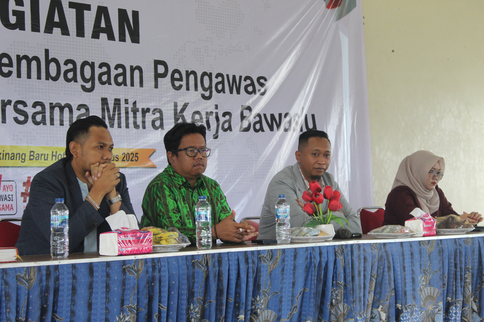 Bawaslu Kampar Gelar Penguatan Kelembagaan Pengawas Pemilu Bersama Mitra Strategis, Alnofrizal: Saatnya Tingkatkan Kualitas
