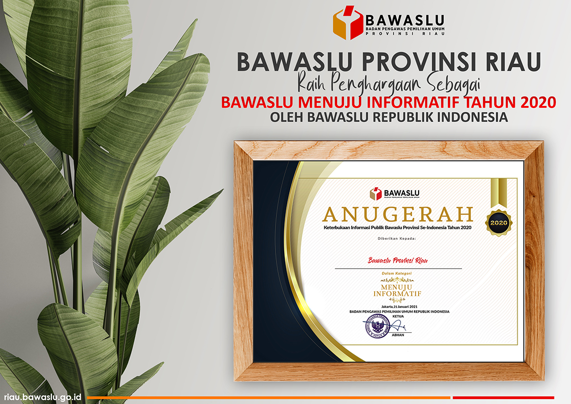 Bawaslu Riau Menuju Informatif dalam Keterbukaan Informasi