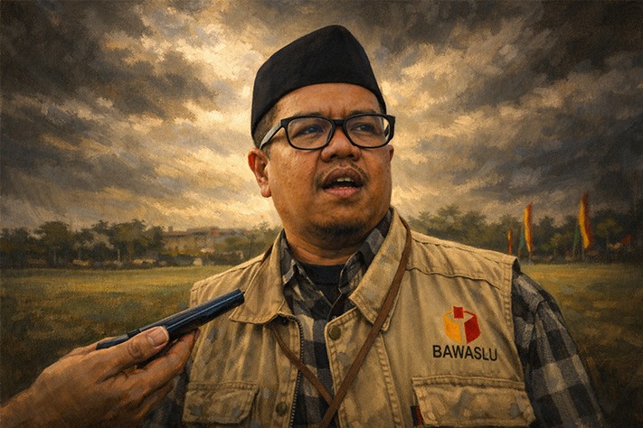 Foto Ketua Bawaslu Riau, Alnofrizal